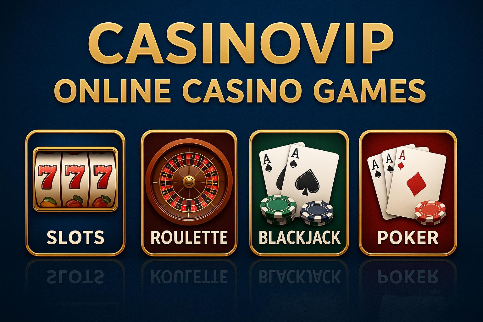 Jogos de cassino online inovadores e emocionantes na CASINOVIP