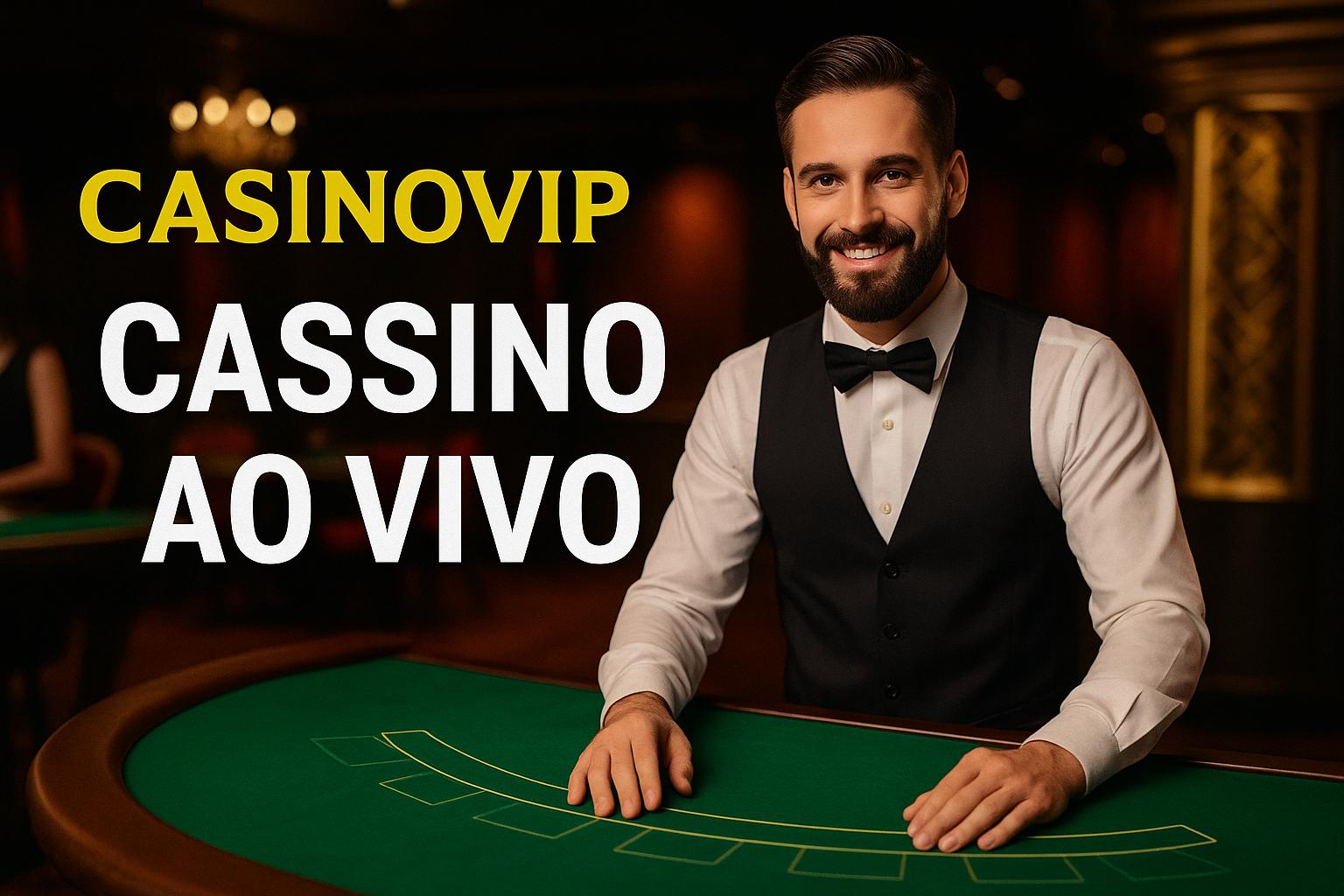 O CASINOVIP Live Casino lança promoções regularmente