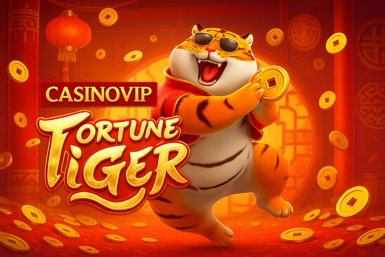 Fortune Tiger é um jogo imperdível no CASINOVIP Casino