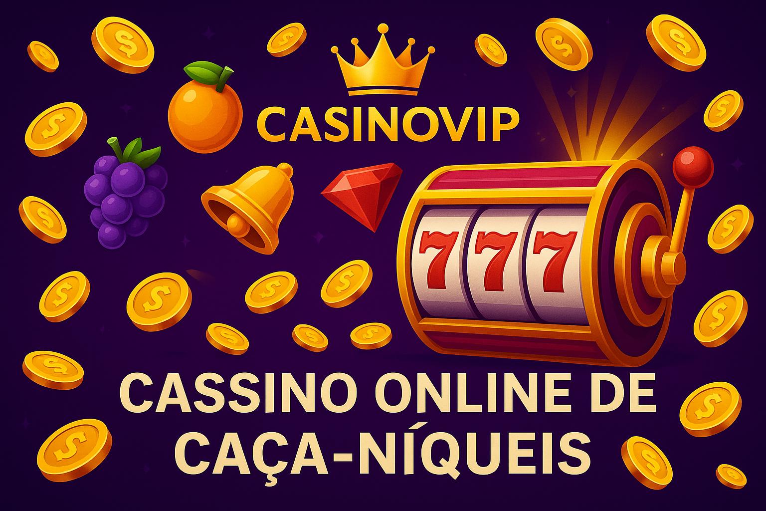 Explore o mundo das slot machines no CASINOVIP Casino